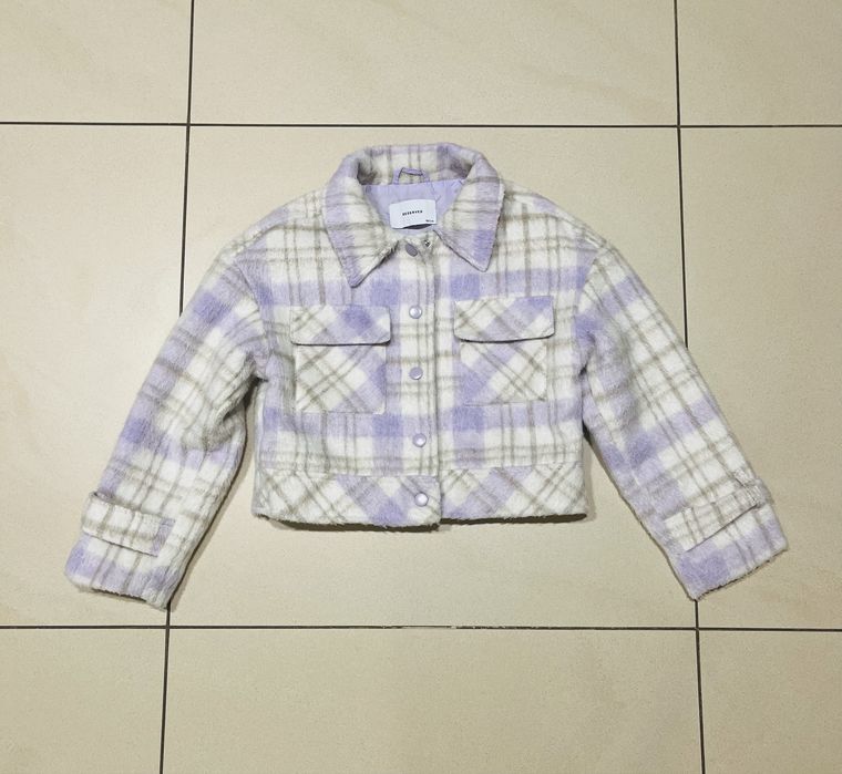 Kurtka krótka typu shacket reserved roz. 134