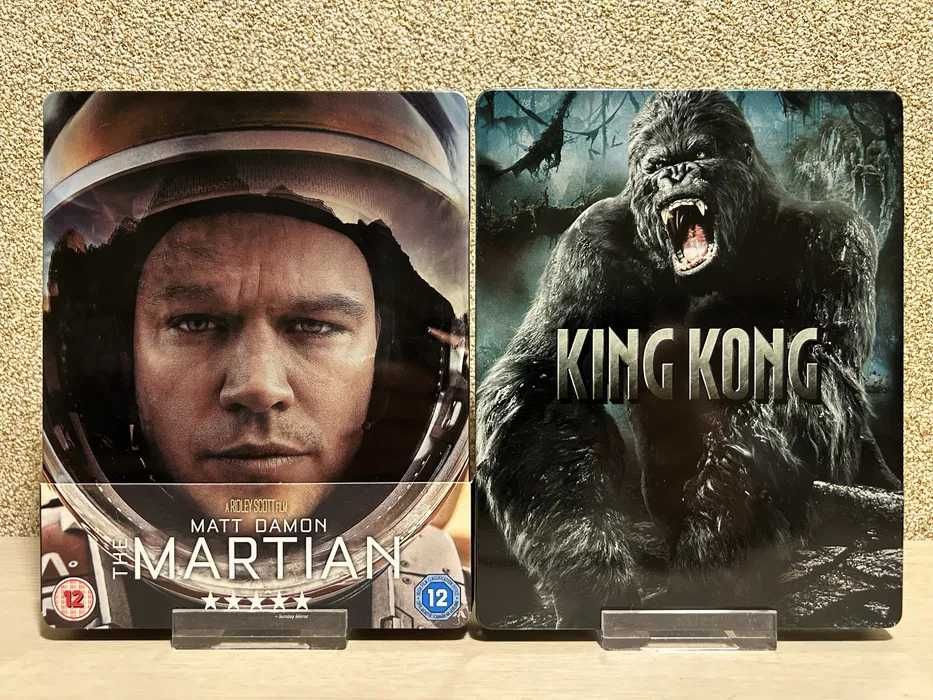 Steelbook Blu-ray Матрица /Начало /Кинг Конг/ Марсианин / Стартрек 1-3
