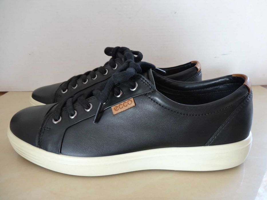 Buty ECCO SOFT 7 roz 42 Skóra Półbuty Męskie