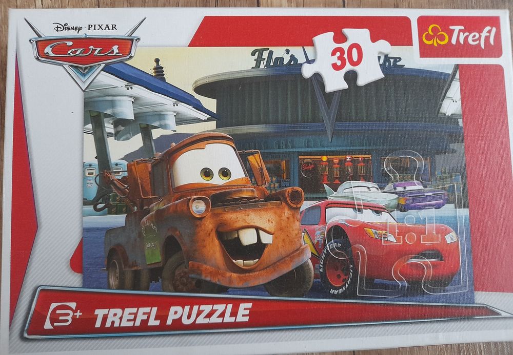 Puzzle Cars 30 elementów