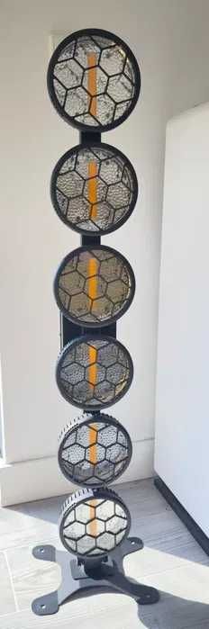 Efekt świetlny RETRO Lights 6x 60W COB + 168 x 0.2W RGB
