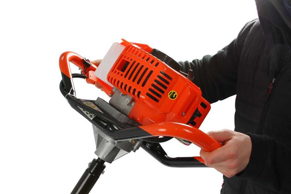 Świder spalinowy wiertnica glebowa 3 wiertła do ziemi 5,2 KW