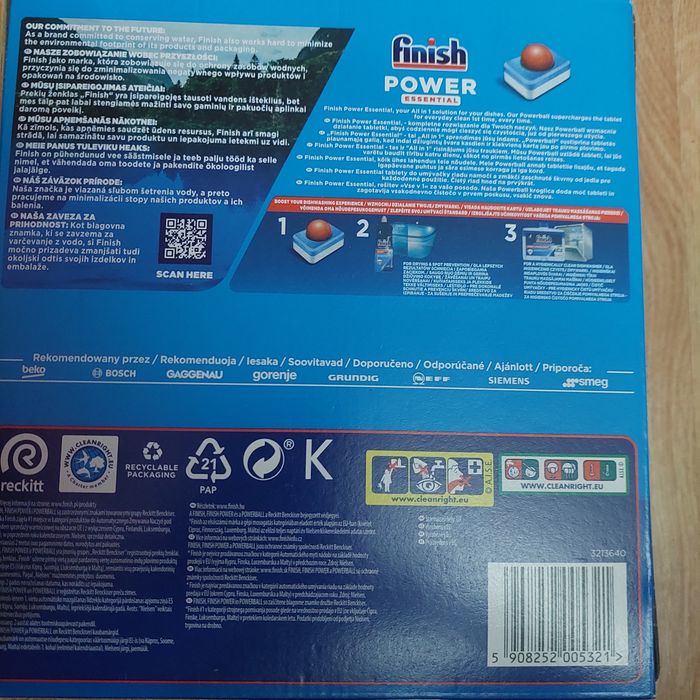 Tabletki do zmywarki Finish power ball
