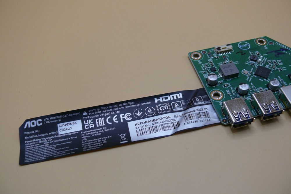 PLACA USB 715GB534-T0A-000-0H5I