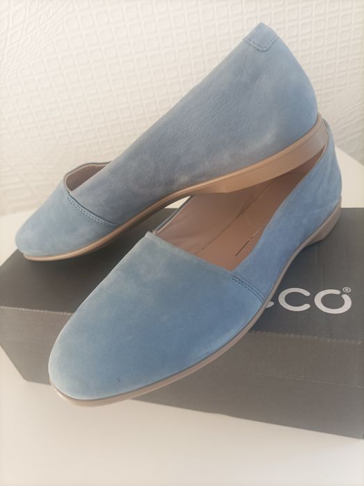 Buty Ecco Incise enchant baleriny czółenka półbuty