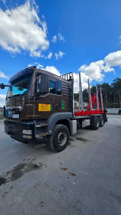 Sprzedam auto do transport drewna MAN TGS 26.540