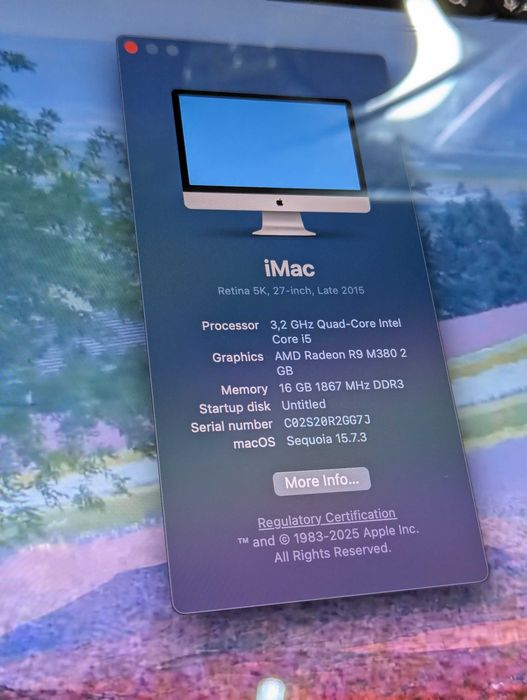 Apple iMac 27 Retina 5K