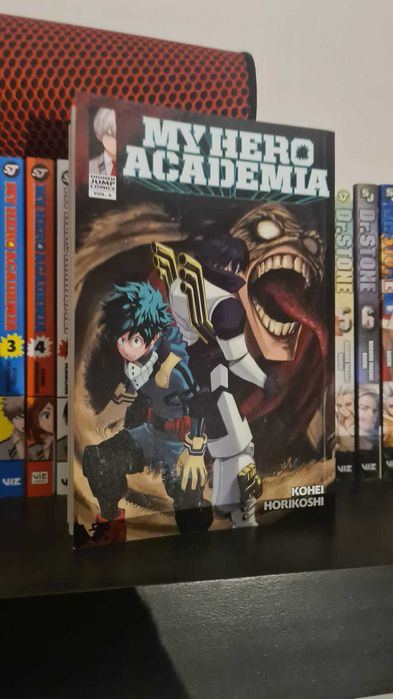 My hero Academia Volumes 3,6,8,9