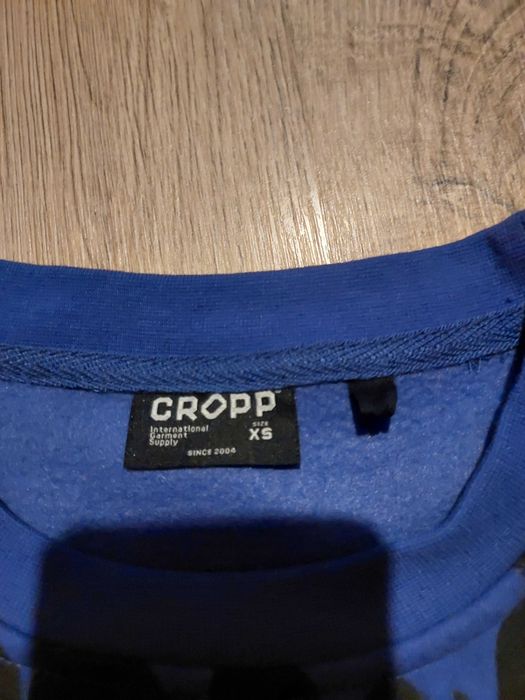 Bluza oversize z nadrukiem Cropp XS