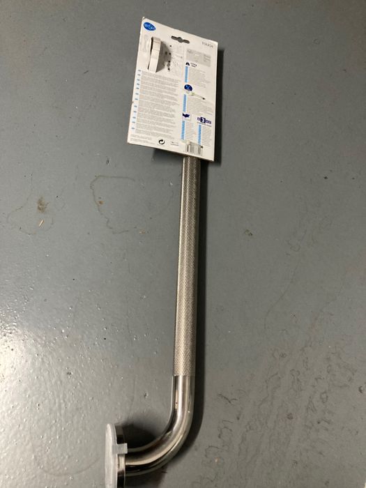 Barra 60CM-30MM anti deslizante cromada duche