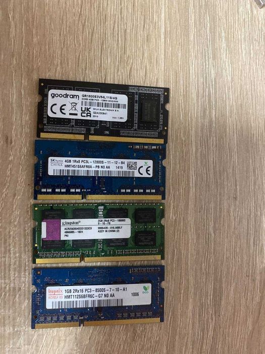 Оперативная память SO-DIMM DDR3, DDR3L