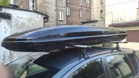 Box dachowy Thule 450 litrów , bagażnik na bagaż , Porsche