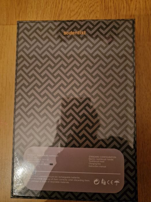 Escova de dentes electrónica nova selada