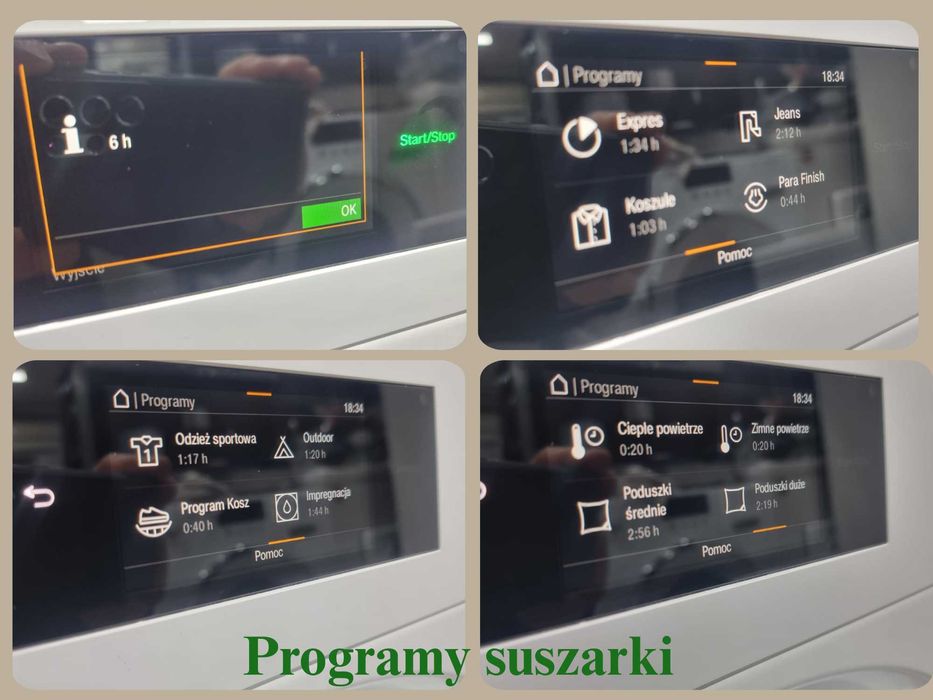 Zestaw Miele. Pralka W1 WWR 860 WPS + Suszarka T1 TWR 860 WP, 9kg