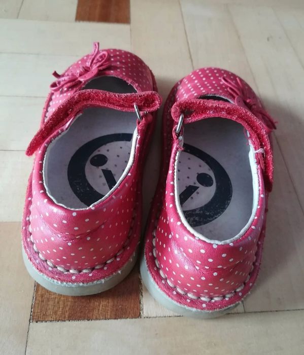 Skórzane buciki rozmiar 24. Dł wkładki 15cm