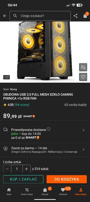Obudowa PC  micro ATX