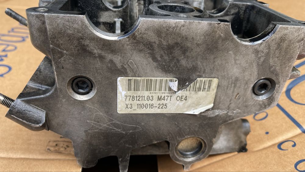 Vendo cabeça de bmw m47 (163cv) completa