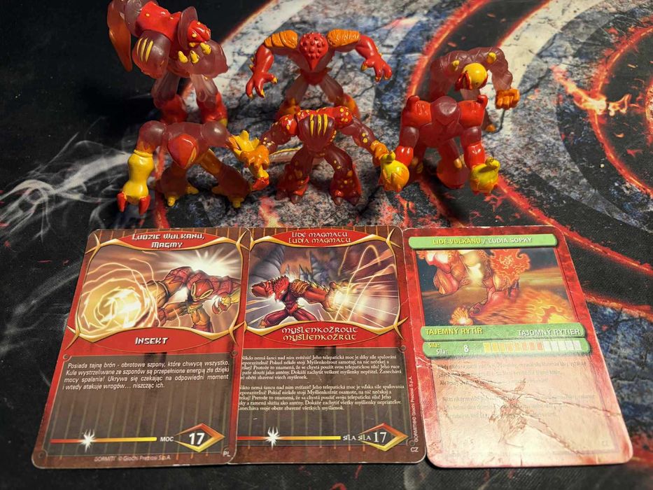 Figurki z serii Gormiti