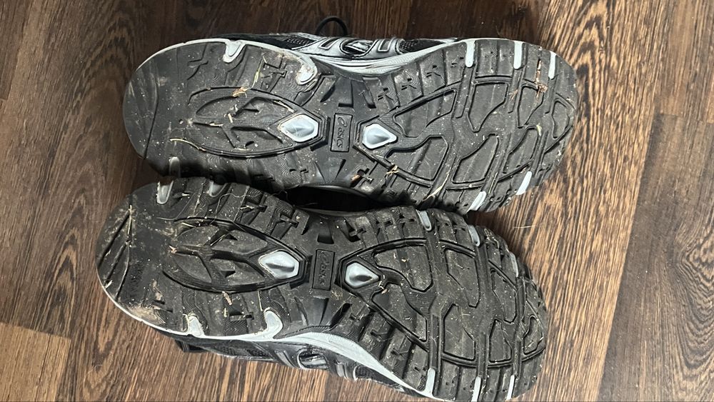 Кроссовки ASICS GORE-TEX (GTX) Black/Grey — размер 44