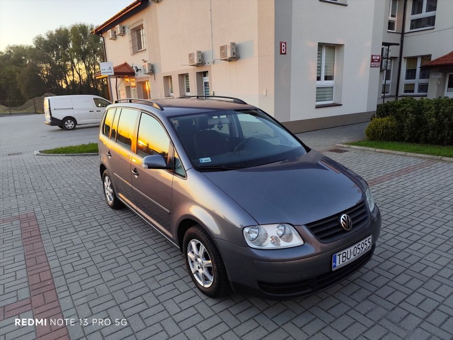 Volkswagen Touran 1.9 TDI 6 biegów tylko zamiana