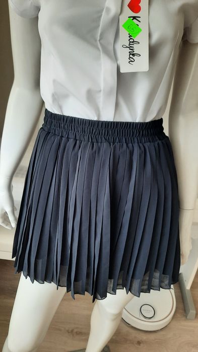 Spódnica mini plisowana r.176