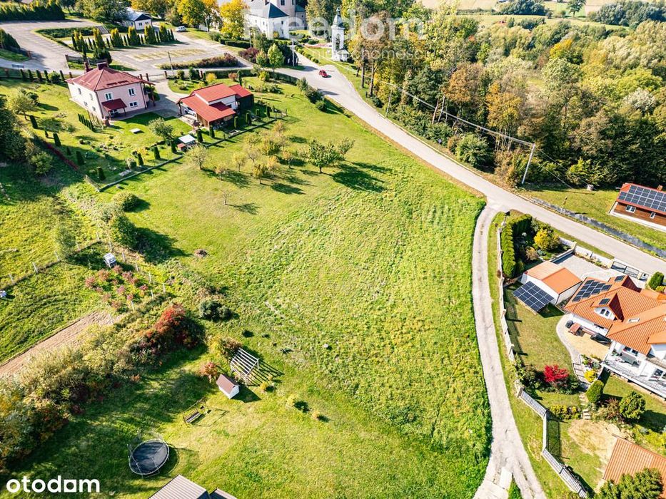 Działka 31,33 ar Borek Stary