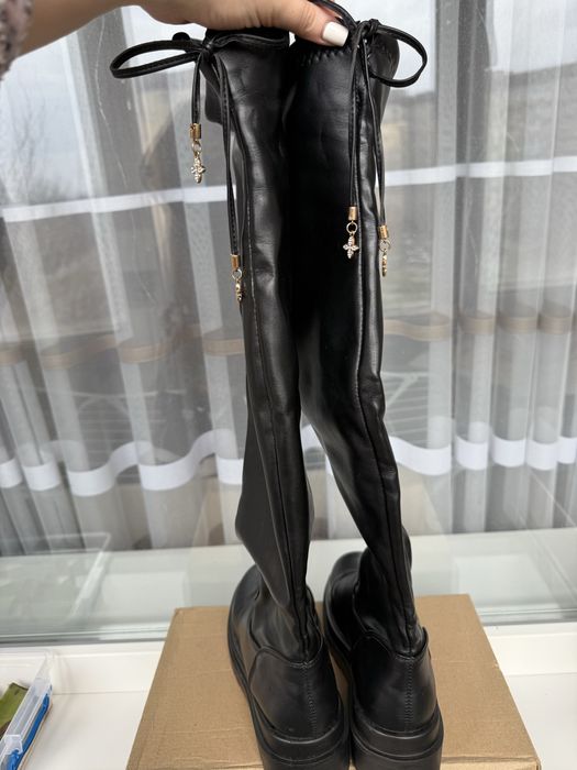 Жіночі ботфорти сапожки , чоботи  36р