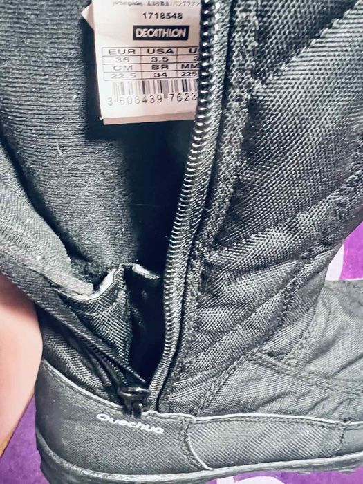 Зимові черевики Quechua Arpenaz 500 warm