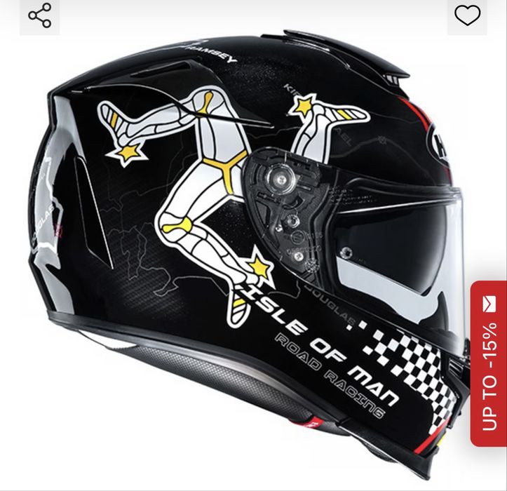 Capacete Hjc rpah 70 isle of man