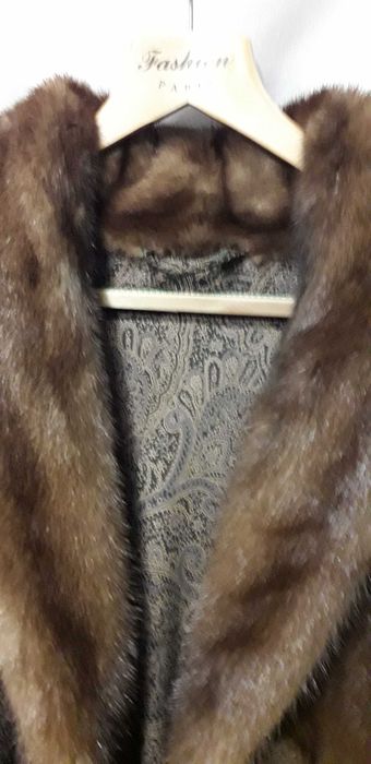 Шубка норкова натуральне хутро