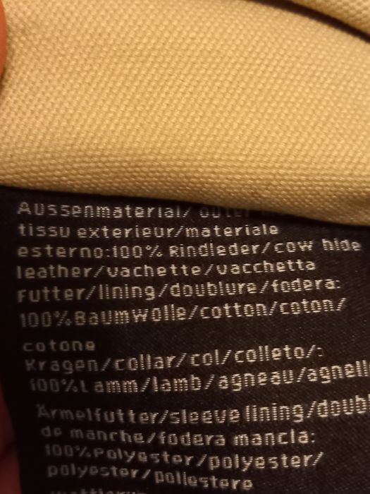 Куртка кожаная aviators higwayman