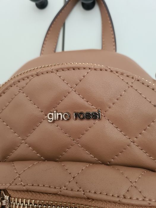 Plecak Gino Rossi, skóra naturalna