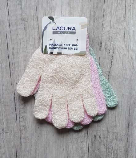 Lacura Body rękawica do masażu i peelingu do kąpieli