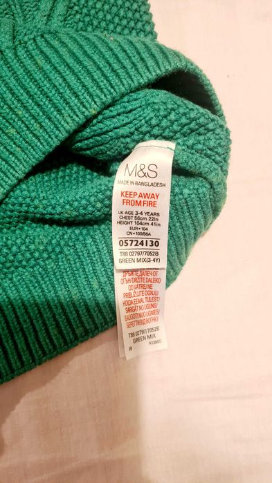 Marks & Spencer, M&S, sweter, r.104