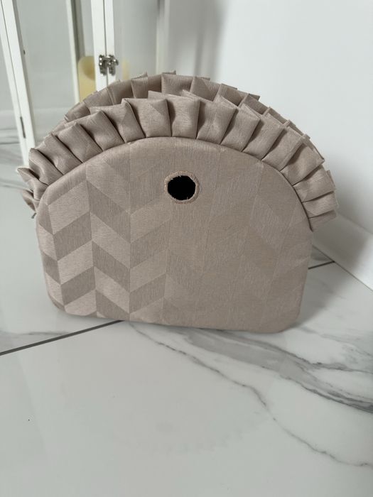 Beżowy organizer do o bag moonlight