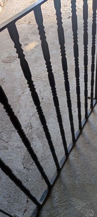 Grade ferro preta para janela
