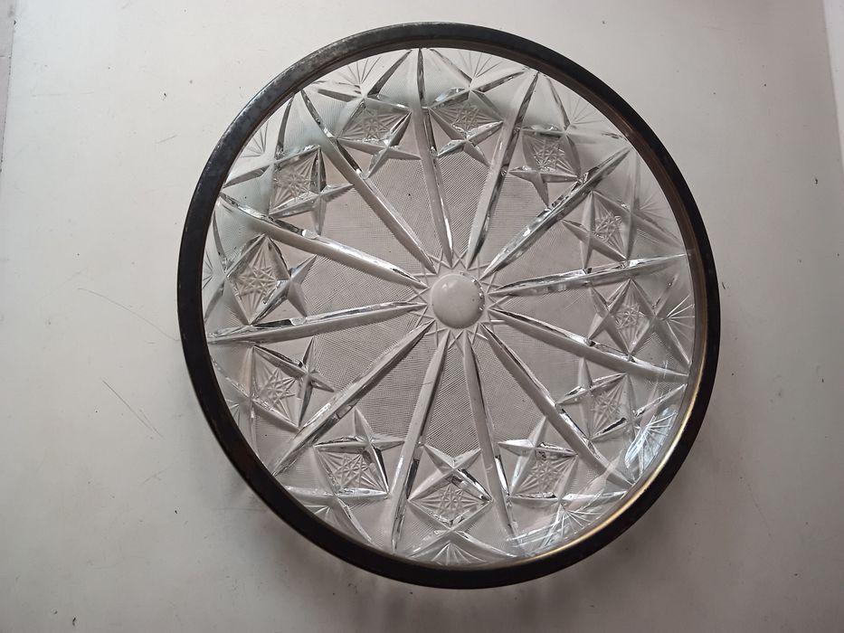Patera Hefra kryształ  27 cm