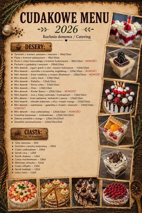 Catering na każdą okazję. Imprezy domowe