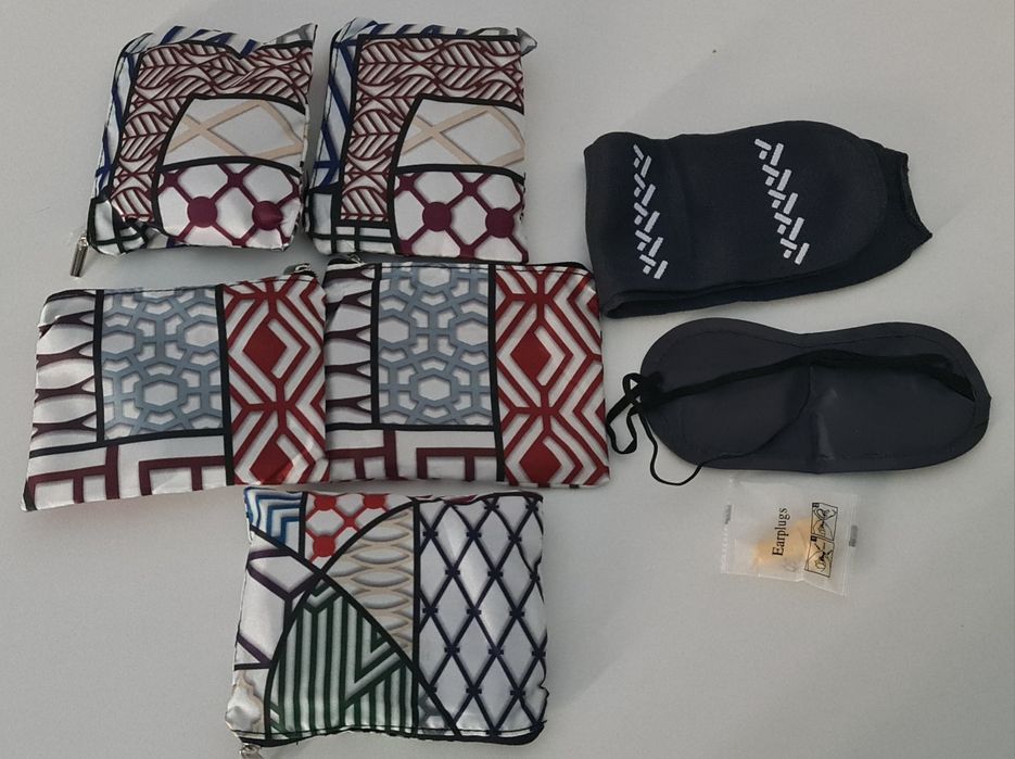 Conjunto classe executiva. Turkish Airlines.  Novo