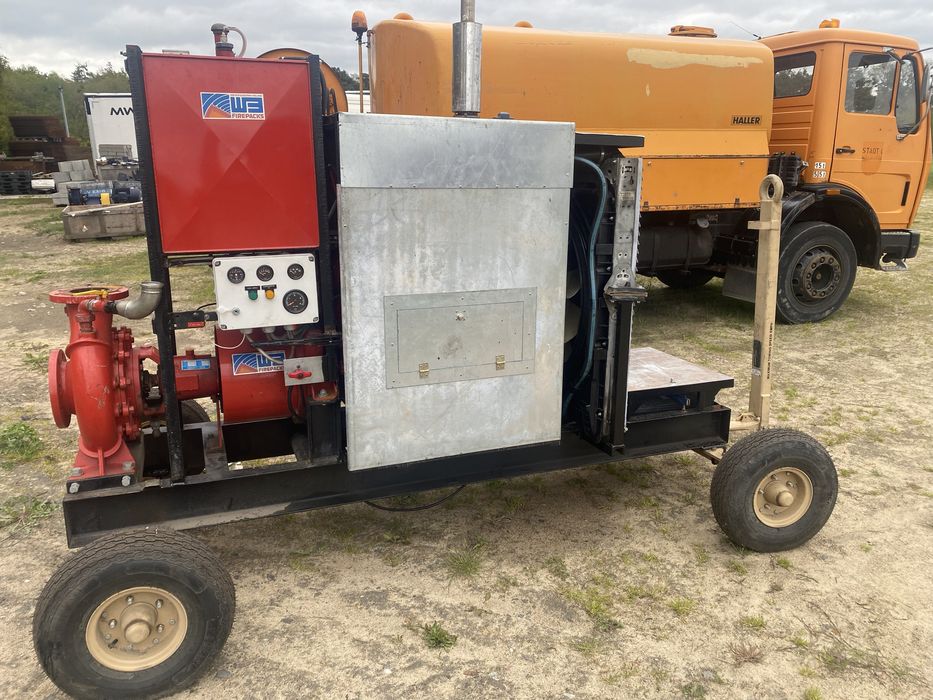 Mobilny agregat pompowy , deszczownia , zwirownia , przesiewacz ,