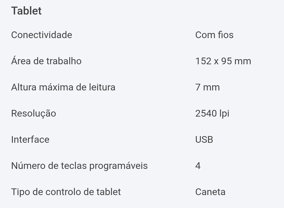 Mesa digitalizadora WACON Intuos CTL-4100wl Bluetooth