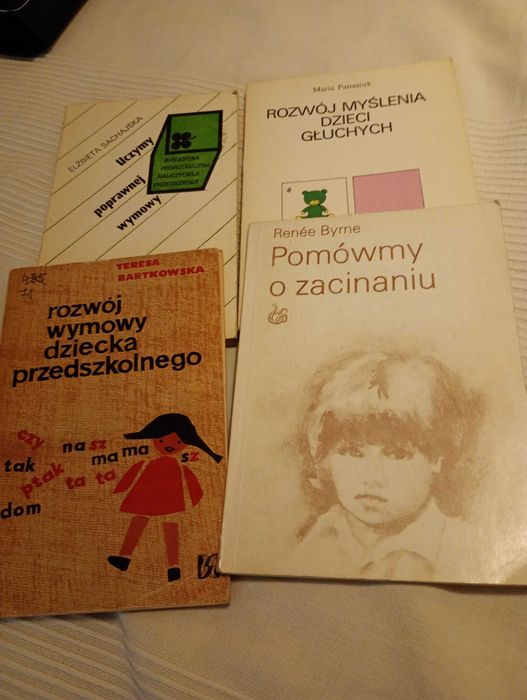 Logopedia książki o rozwoju mowy,