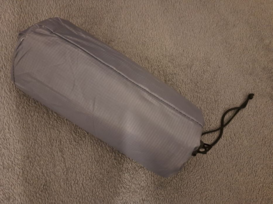 Materac turystyczny Szary dmuchany NOWY