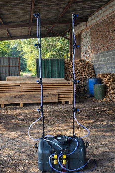 Оприскувач до мінітрактора та мотоблока