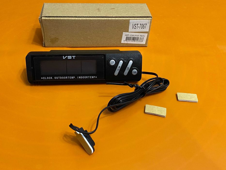 Автомобильные часы с термометром vst-7067: 160 грн. - Інші ...