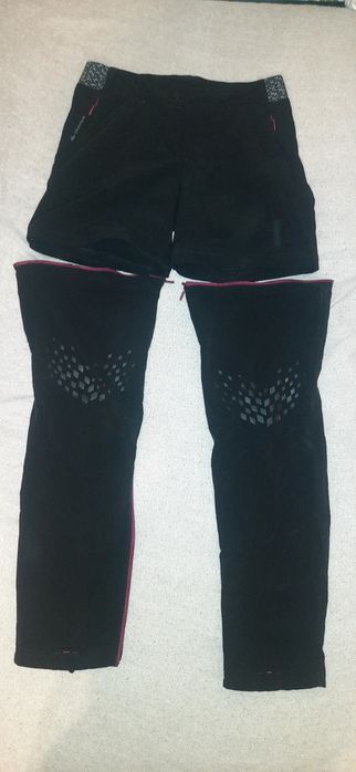 Quechua spodnie  xs- s stan bardzo dobry