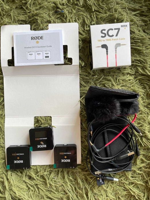 Оренда Rode Wireless Go II - двоканальна радіосистема для відеозйомки