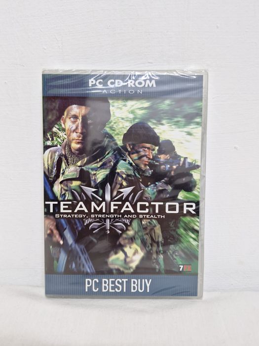 Gra PC cd-rom retro vintage akcji Team Factor