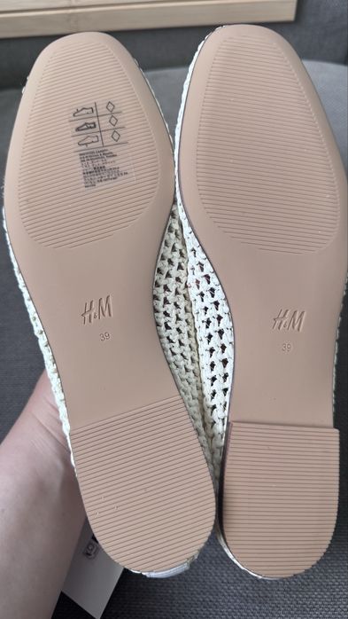 Балетки H&m. Hm. 39р.