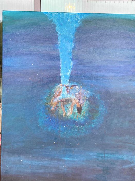 Quadro original "Respirar"